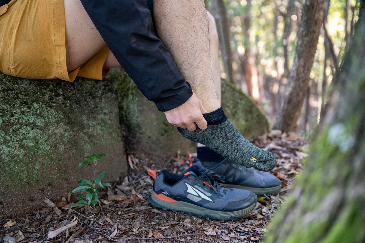 LW セパレートドライソックス ラウンド型 クルー丈