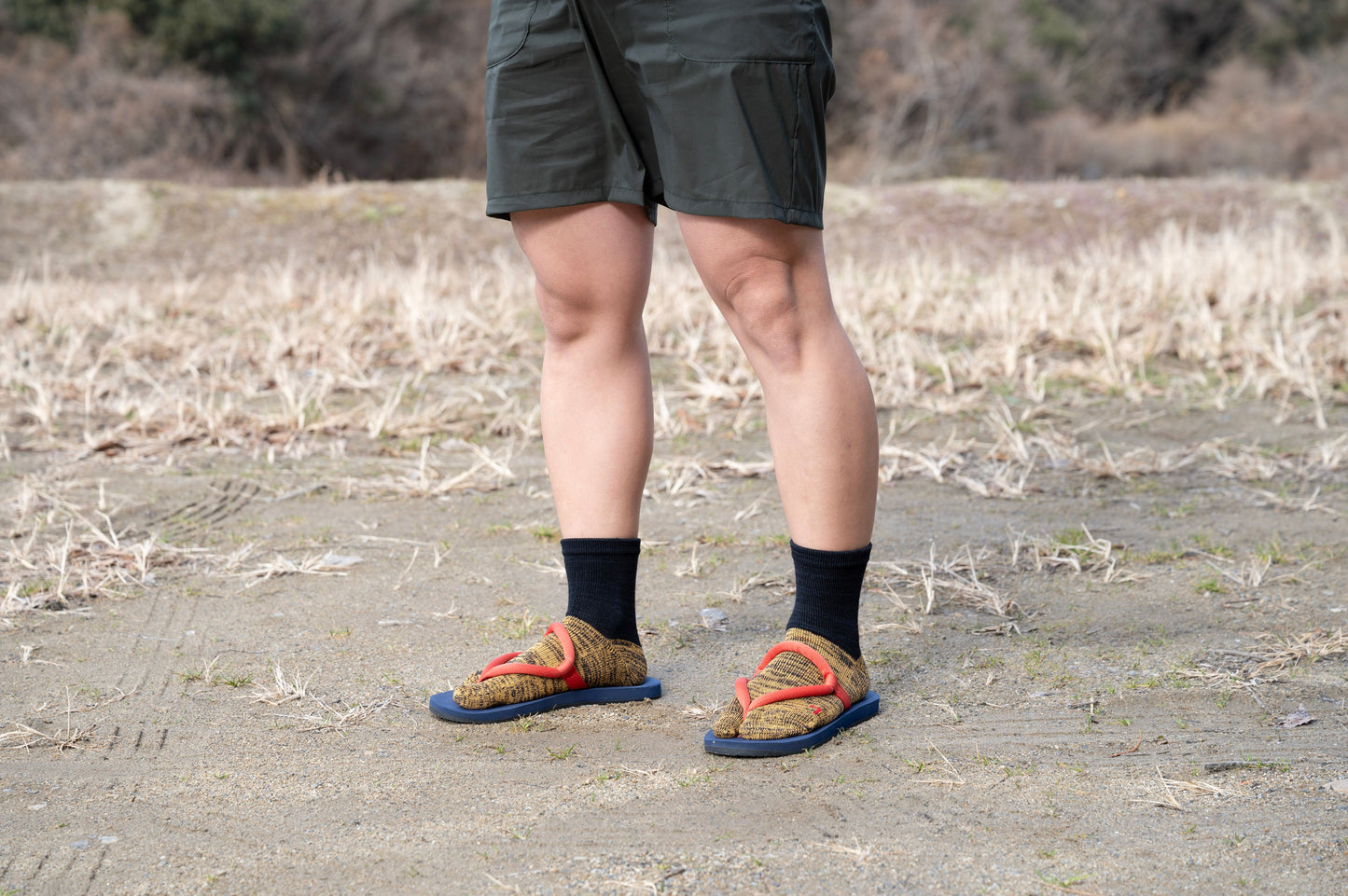 LW セパレートドライソックス タビ型 クルー丈