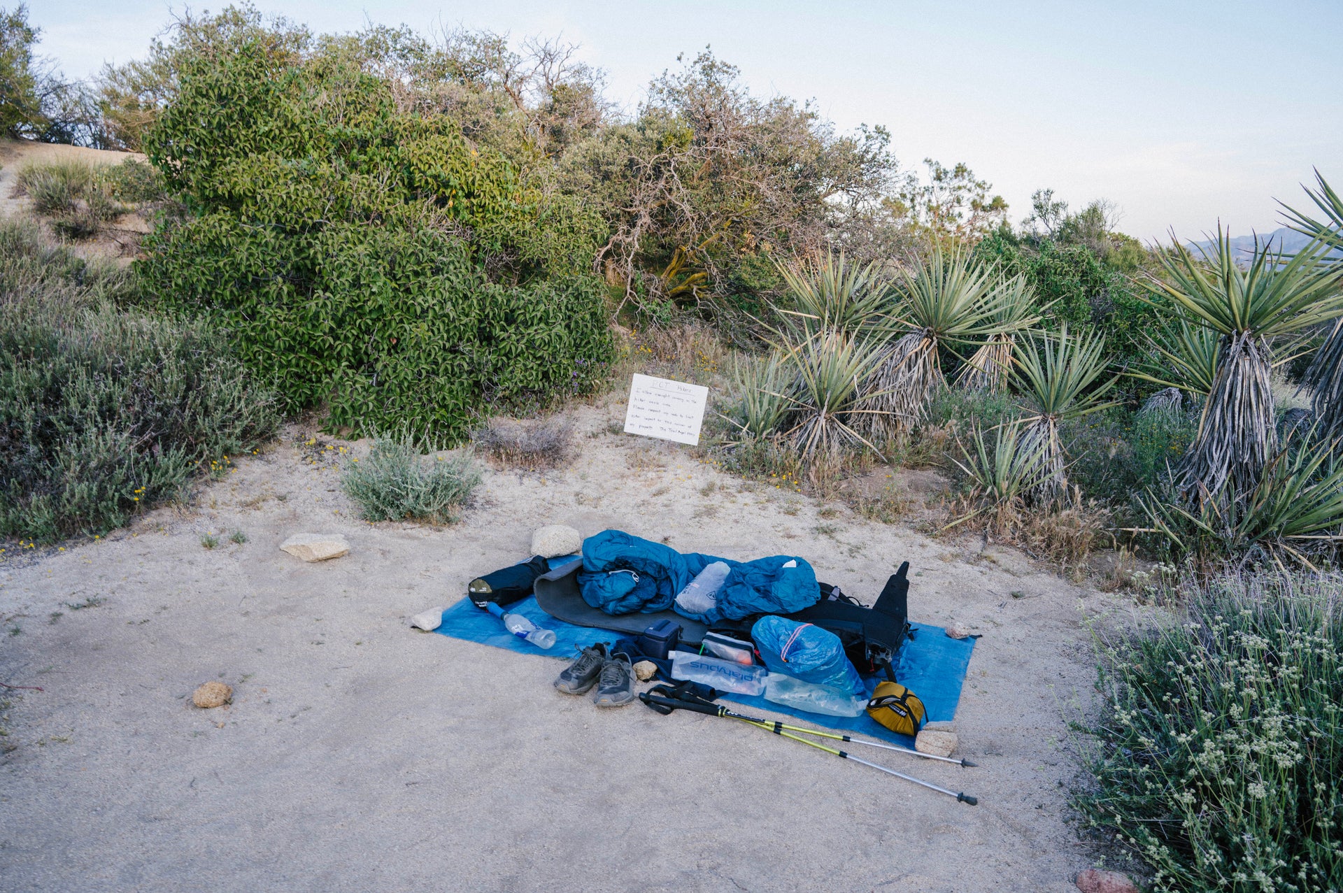 トレイルの少しでも先へ。