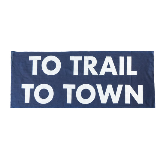 手ぬぐい TO TRAIL TO TOWN